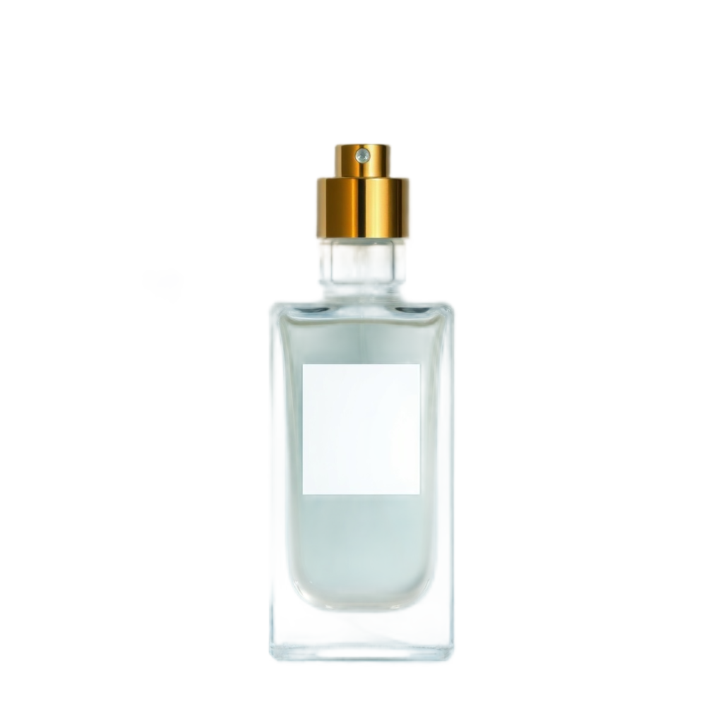 Perfume bottle with background removed